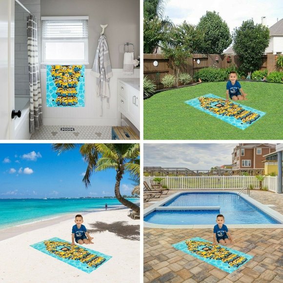 MINIONS | Kids | Beach Towel | 28 x 58 inches - Picture 5 of 5